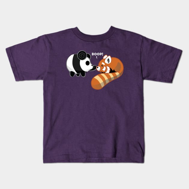 Boop! (for dark shirts) Kids T-Shirt by PocketPandas